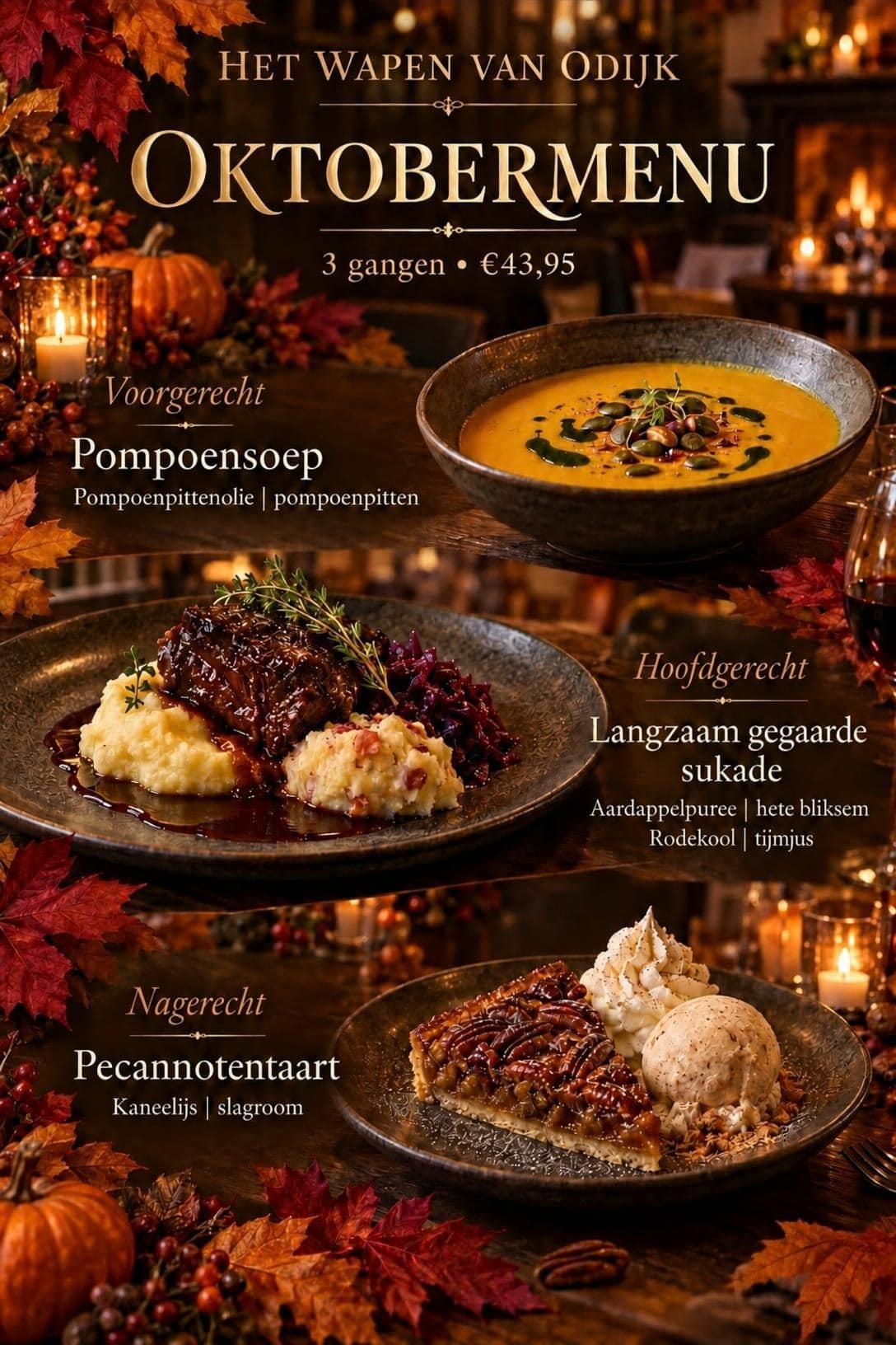oktober maandmenu
